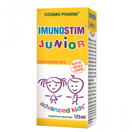Sirop Imunostim Junior Advanced Kids 125 ml Cosmopharm