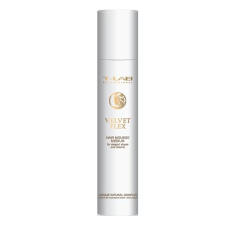 Spuma de par cu fixare medie Vlevet Flex T-LAB Professional, 300 ml