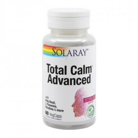 Total Calm Advance Solaray, 60 capsule, Secom