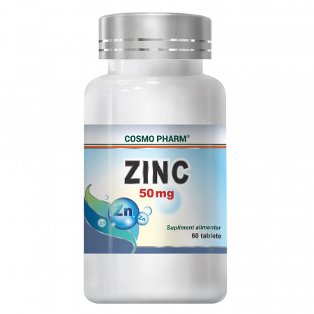 Zinc 50 mg, Cosmopharm, 60 tablete
