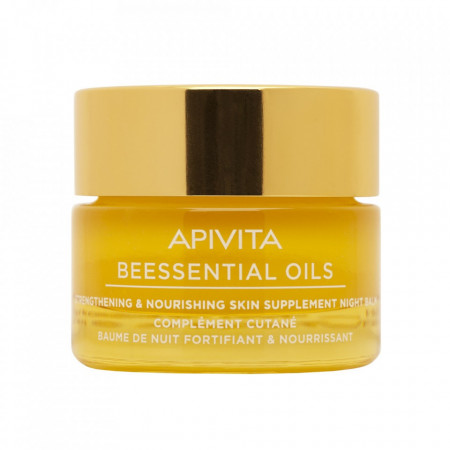 Balsam hranitor de noapte Apivita Beessential Oil, 15 ml