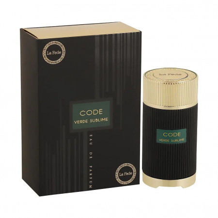 Code Verde Sublime La Fede Khadlaj, Apa de Parfum, Unisex, 100 ml