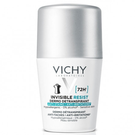 Deodorant roll-on Invisible Resist 72H Vichy, 50 ml