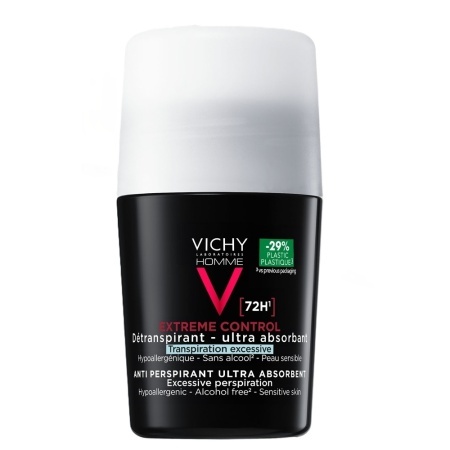 Deodorant roll-on pentru barbati, 50 ml, Vichy