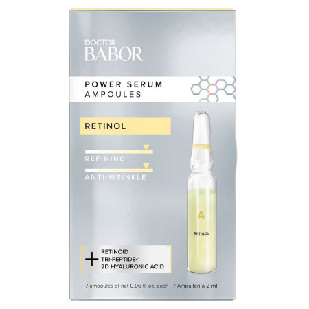 Fiole tratament Doctor Babor cu Retinol, 7 x 2 ml