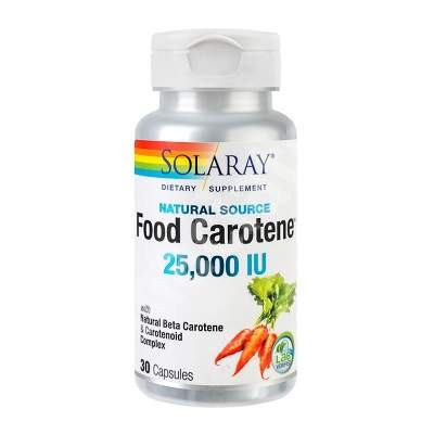 Food Carotene SECOM Solaray 30 capsule