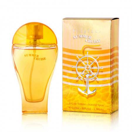 Fragluxe Summer Cruise for Women, Apa de Toaleta, 100 ml
