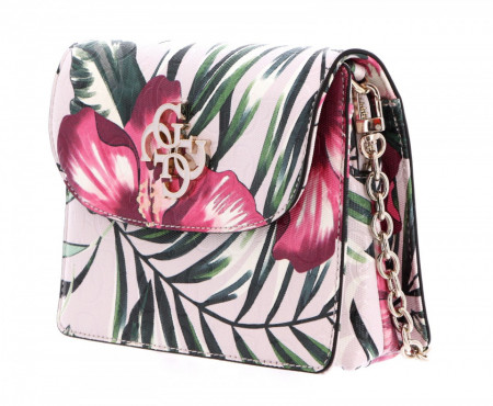Geanta de umar GUESS Chic Shine Floral