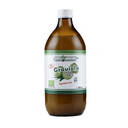 Graviola suc bio 100% pur 500 ml Health Nutrition