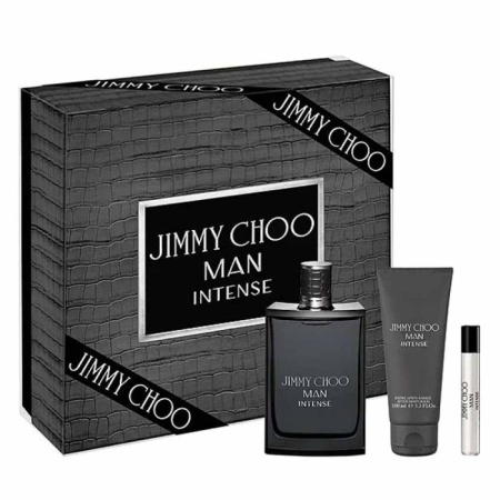 Jimmy Choo Man Intense, Apa de Toaleta, 100 ml + Gel de dus 100 ml + Apa de Toaleta, 7,5 ml