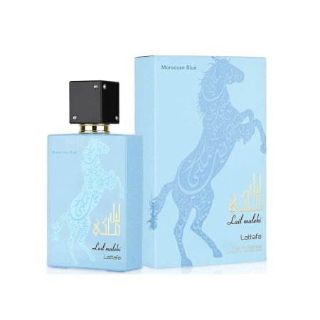 Lattafa Lail Maleki Moroccan Blue, Apa de Parfum Unisex, 100ml