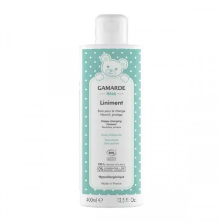 Lotiune relipidanta impotriva iritatiei de scutec Gamarde Bebe, 400 ml