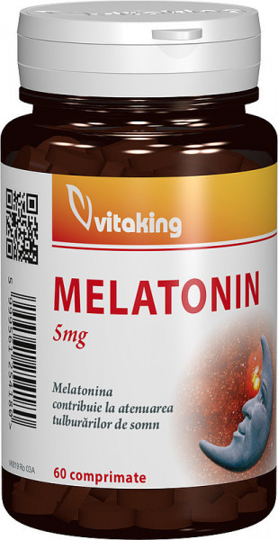 Melatonina 5 mg Vitaking 60 tablete