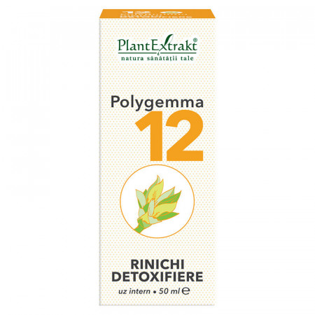 Polygemma 12 (Rinichi Detoxifiere) PlantExtrakt 50 ml