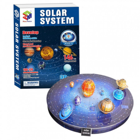 Puzzle 3D - Sistem Solar