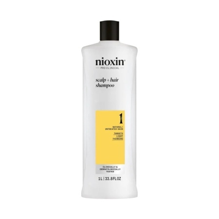 Sampon impotriva caderii parului Nioxin System 1 pentru par natural