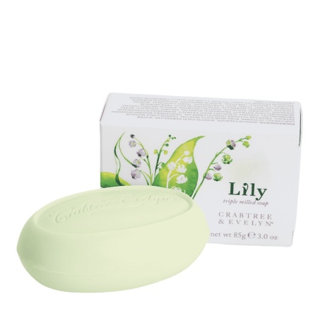 Sapun hidratant Crabtree & Evelyn, Lily Triple-Milled