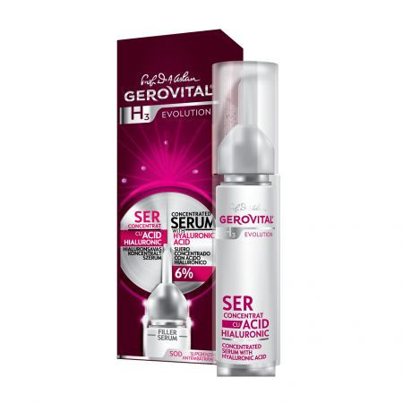 Ser cu acid hialuronic 6% Gerovital H3 Evolution