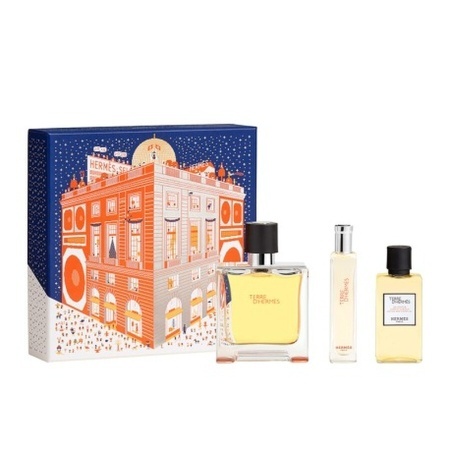 Set cadou Terre D'Hermes, Barbati, Apa de Toaleta, 100 ml + Gel de