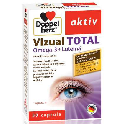 Vizual Total Omega 3 DoppelHerz 30 capsule - Img 1