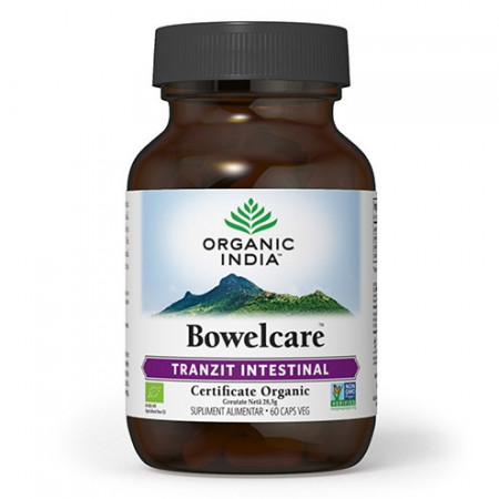 Bowelcare Tranzit Intestinal, Combate Balonarea Organic India