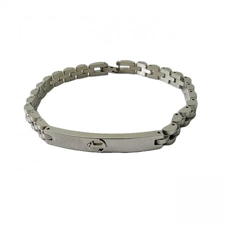 Bratara Versa din otel inoxidabil, Unisex, Silver