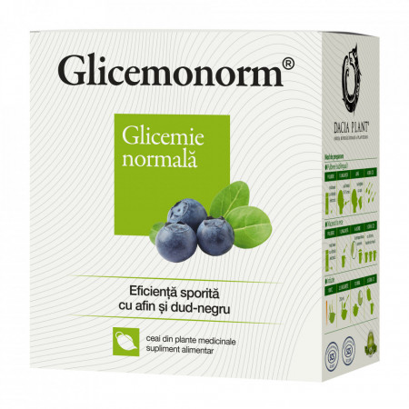 Ceai glicemonorm, Dacia Plant, 50g