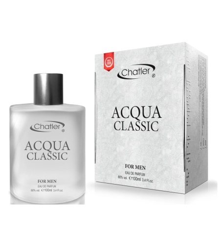 Chatler Acqua Gil Classic For Men, Apa de Parfum, Barbati, 100 ml