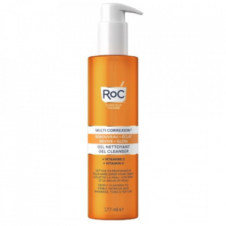 Gel de curatare cu Vitamina C pentru ten matur, Roc Multi Correxion Revive, 177ml