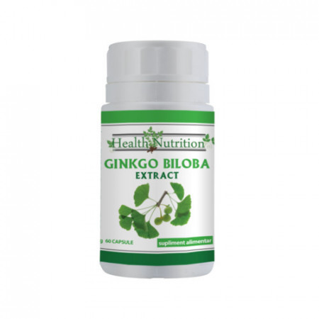 Ginkgo Biloba Extract 60 tablete Health Nutrtion