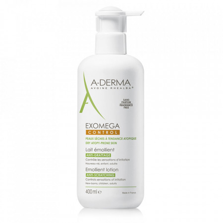 Lapte emolient anti-prurit Exomega Control Laboratoires A- Derma, 400 ml