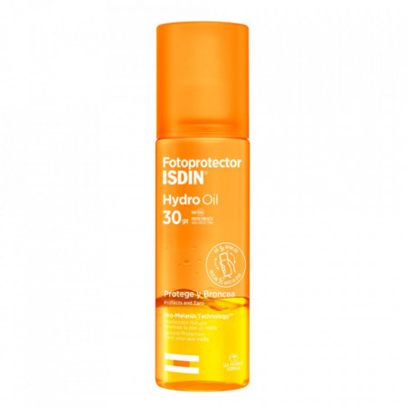 Lotiune de protectie solara bifazica SPF30 Isdin Fotoprotector Hydro Oil, 200 ml