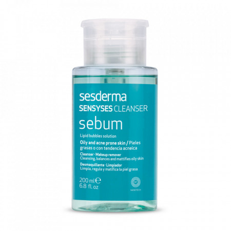 Lotiune demachianta pentru ten gras cu tendinta acneica Sensyses, Sesderma
