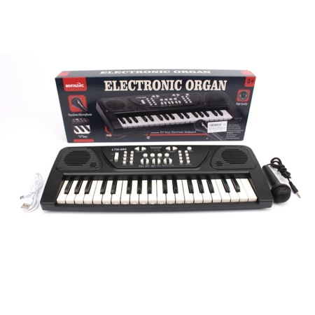 Orga Electronica cu 37 de Clape si Microfon – Multiple Functii de Sunet si Linii Melodice
