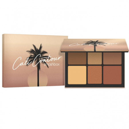 Patela pentru conturul fetei Smashbox Cali Contour Palette