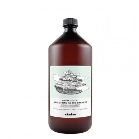 Sampon Davines Natural Tech Detoxifying Scrub