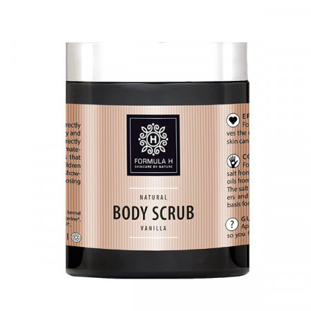 Scrub pentru corp Formula H Natural Vanilla, 250ml