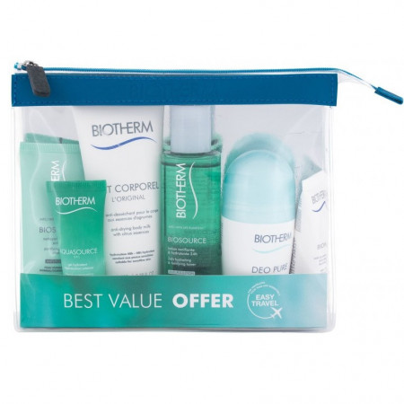 Set Biotherm Aquasource pentru piele mixta normala, hidrant.