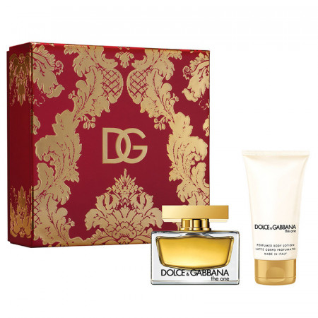 Set cadou D&G The One Women, Apa de Parfum, 75 ml + Lotiune de corp, 50 ml
