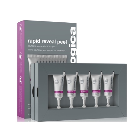 Set Dermalogica Age Smart, Lotiune Peeling cu Acid Lactic, Reduce Aspectul Liniilor Fine si Netezeste Textura Pielii, 10 buc x 3 ml