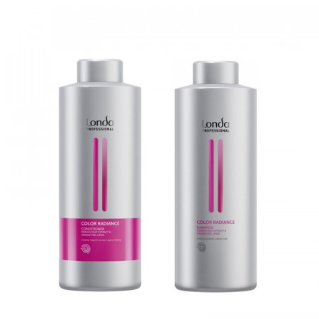 Set pentru par vopsit Londa Professional Color Radiance cu 1000 ml Sampon + 1000 ml Balsam