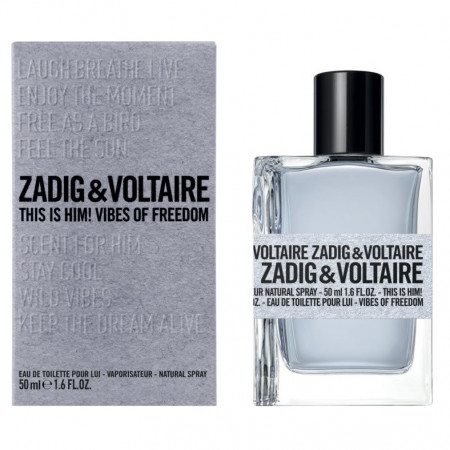 Zadig & Voltaire This is Him! Vibes of Freedom, Apa de Toaleta, Barbati