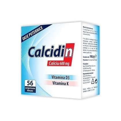 Calcidin Zdrovit 56 comprimate