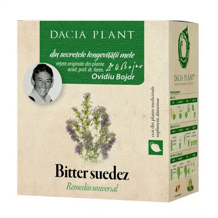 Ceai Bitter Suedez 50g Dacia Plant