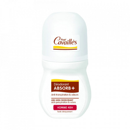 Deodorant roll-on reglator pentru barbati ABSORB+, Roge Cavailles