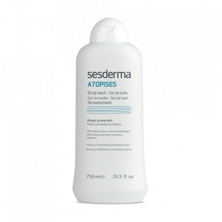 Gel de dus pentru piele cu tendinta atopica Atopises, Sesderma