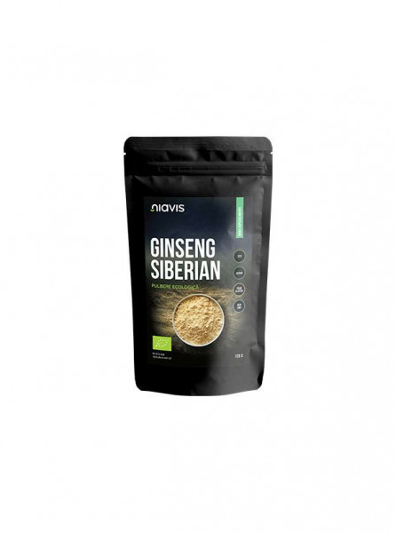 Ginseng Siberian Pulbere ecologica (BIO) Niavis 125GR