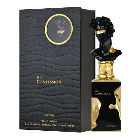 Lattafa His Confession, Apa de Parfum, Barbati