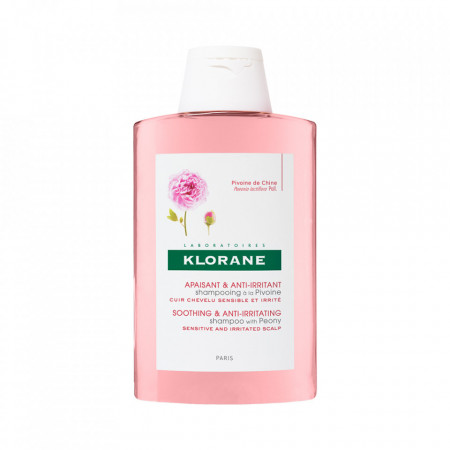 Șampon cu extract de bujor pentru scalp sensibil și iritat, Klorane