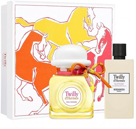 Set Hermès Twilly d'Hermès Eau Ginger, Apa de Parfum, Femei